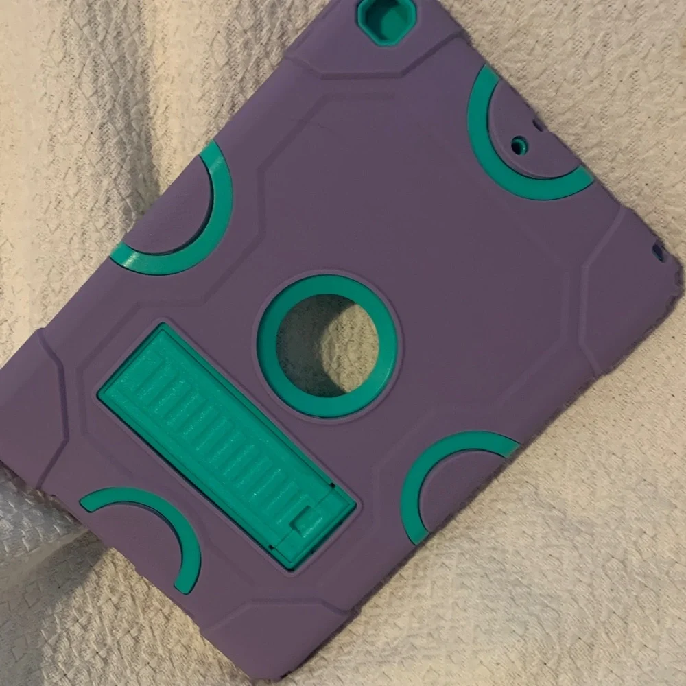 *3/$10* Purple and Teal iPad Case fits iPad 10.2”
